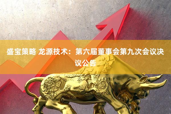 盛宝策略 龙源技术：第六届董事会第九次会议决议公告